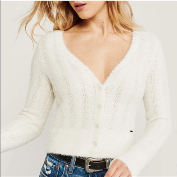 Abercrombie Fitch Eyelash Sweater 